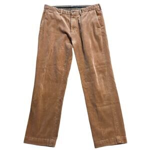 VINTAGE Polo Ralph Lauren Pants Corduroy Men's 36x31 Camel Tan Khaki Preston**